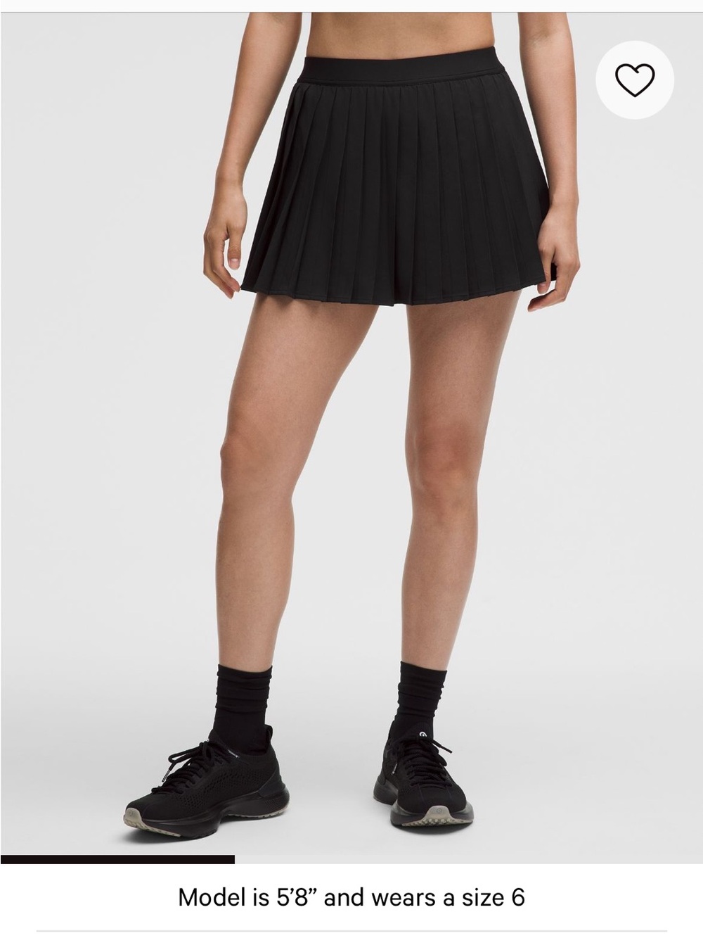 High Rise Pleated Mini Skirt 3inch